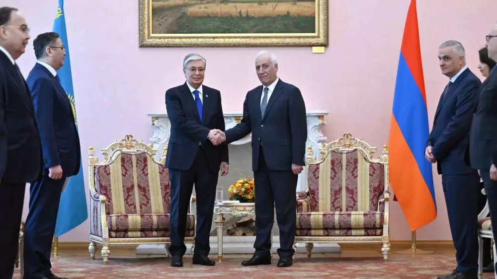 Армения президенті Тоқаевтың Ереванға сапары тарихи маңызға ие екенін айтты