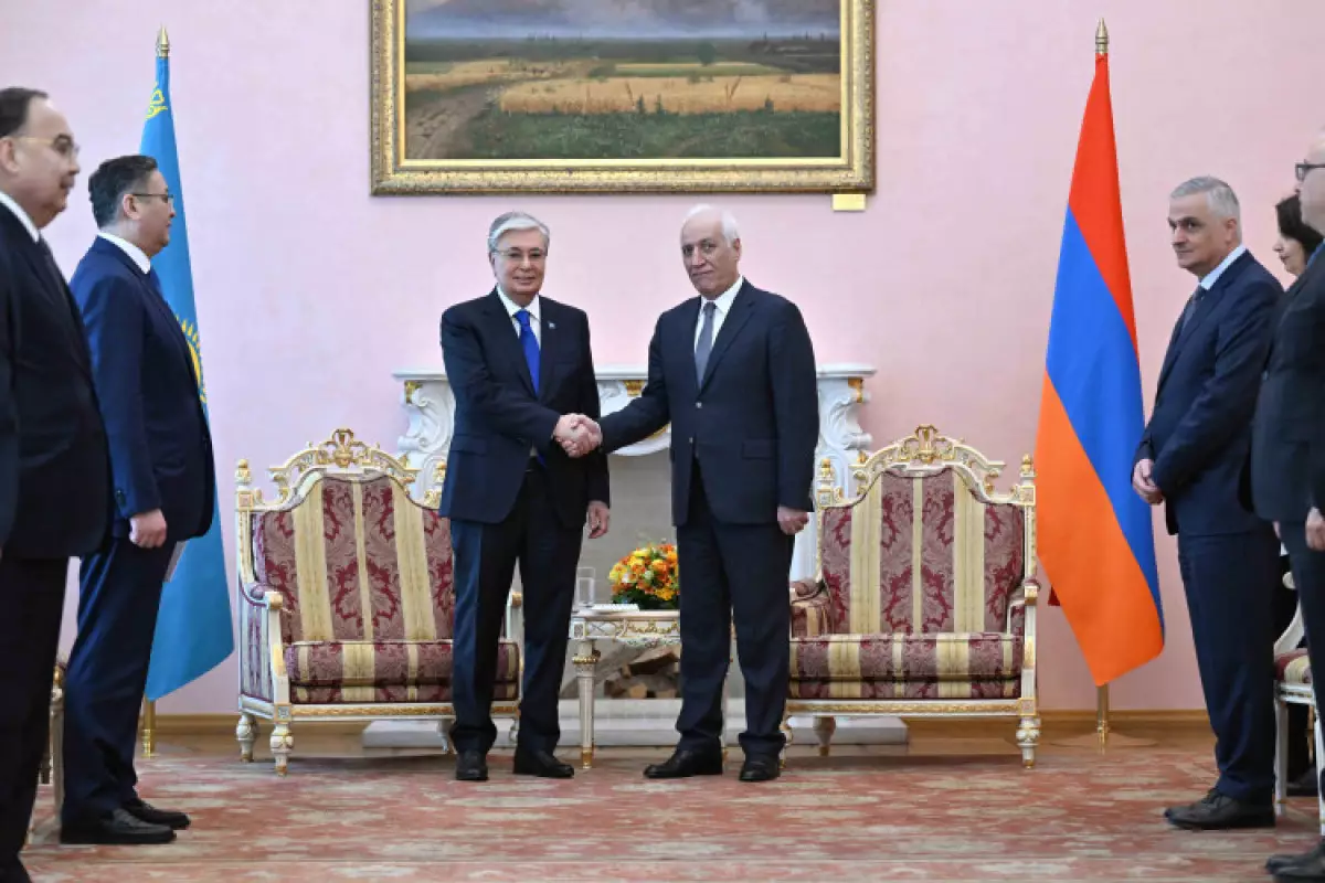Армения Қазақстан үшін маңызды, өте мағыналы серіктес – Президент