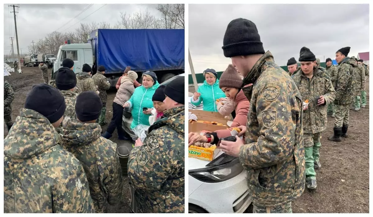 Депутаты от AMANAT организовали питание для волонтеров и военнослужащих в СКО