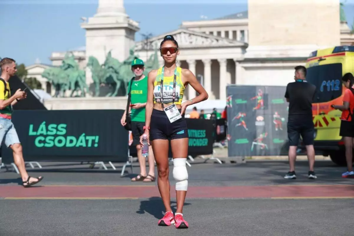 Казахстанская легкоатлетка установила новый рекорд страны