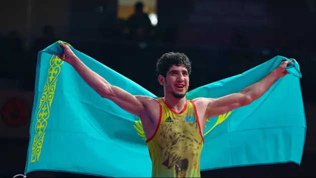 Казахстан завоевал медаль чемпионата Азии по борьбе