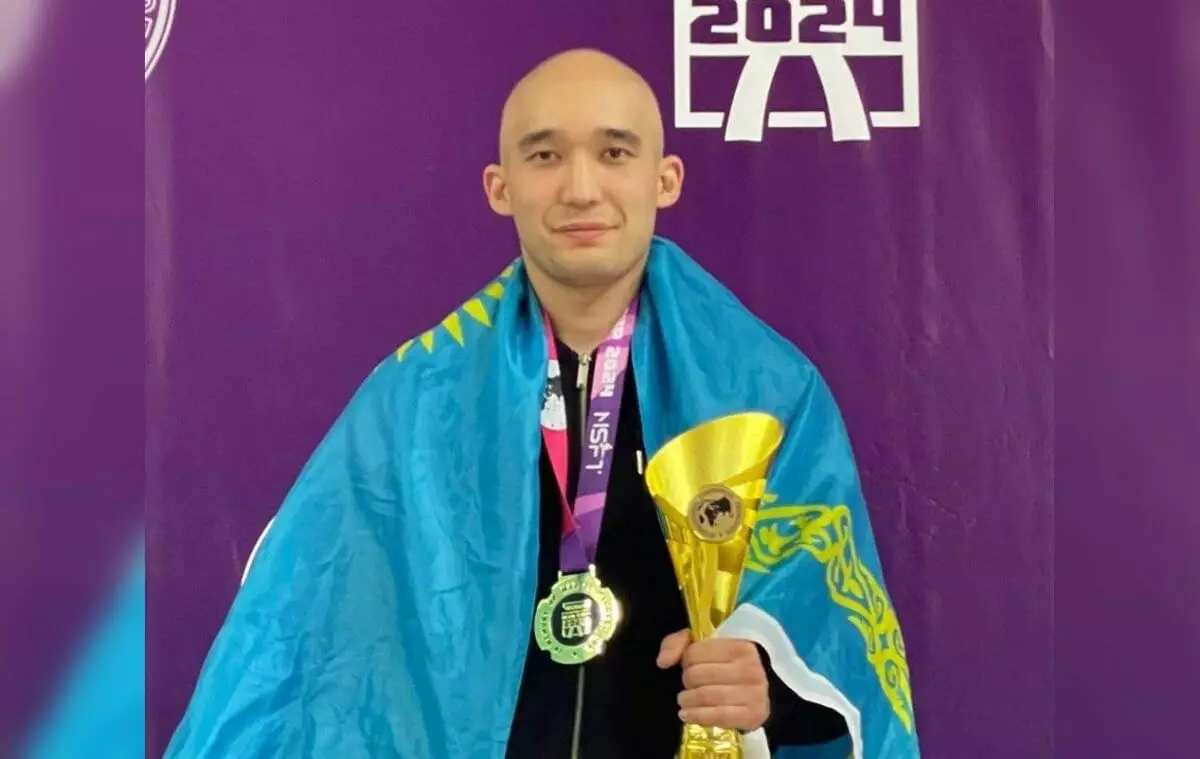 Полицейский из Павлодара стал чемпионом Азии по тхэквондо