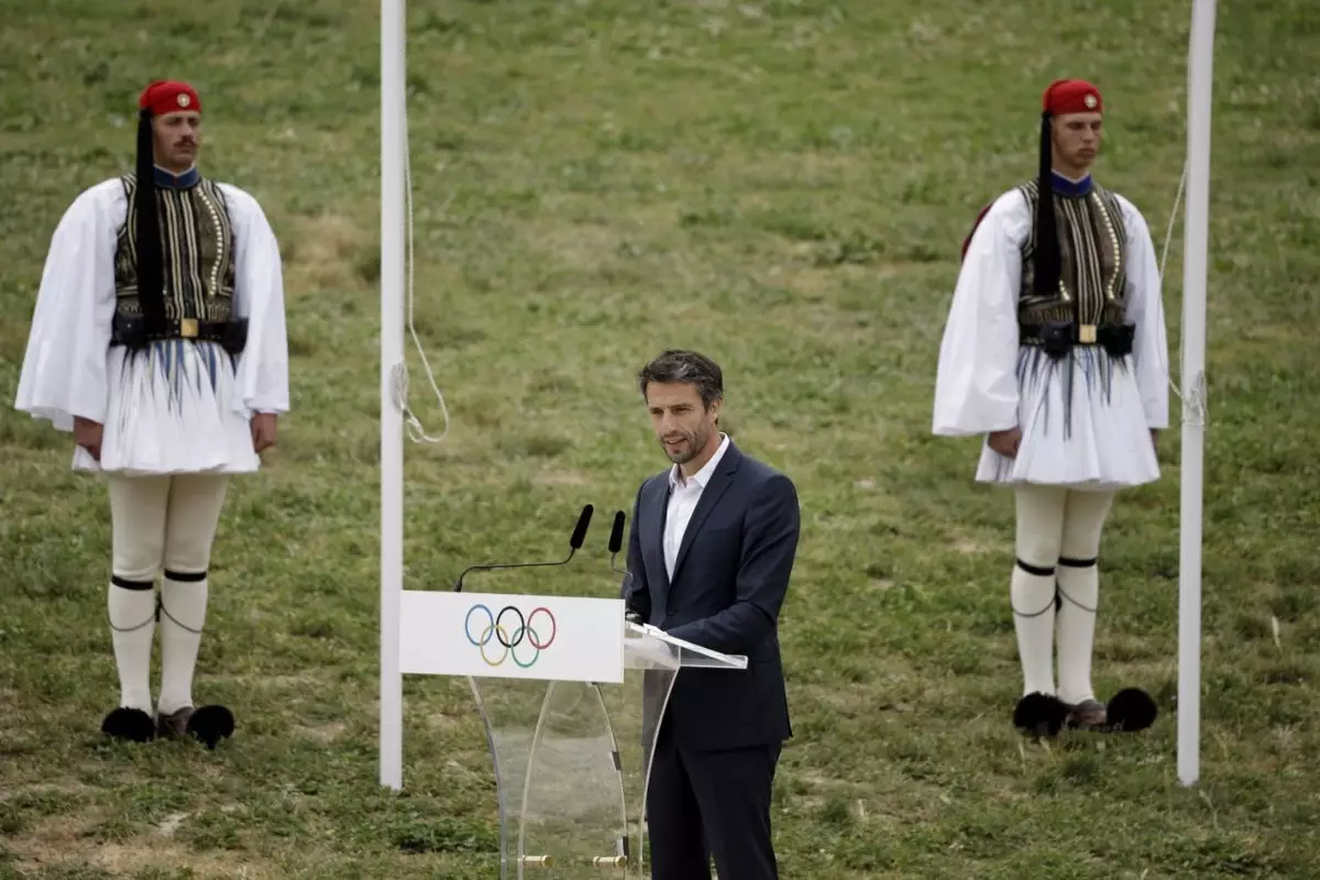 В Олимпии стартовала церемония зажжения олимпийского огня