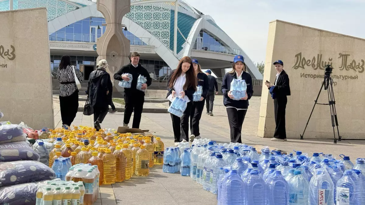 4642 тонны гуманитарной помощи направили в пострадавшие от стихии регионы Казахстана