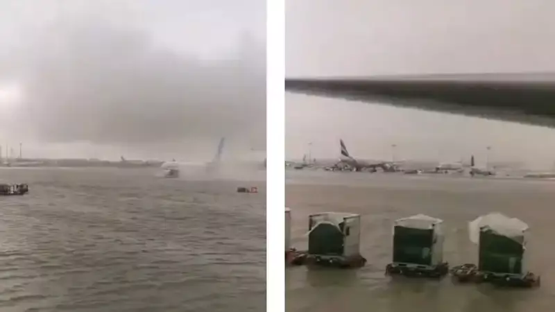 Из-за потопа на аэродроме Дубая авиакомпании перенесли рейсы в Астану и Алматы