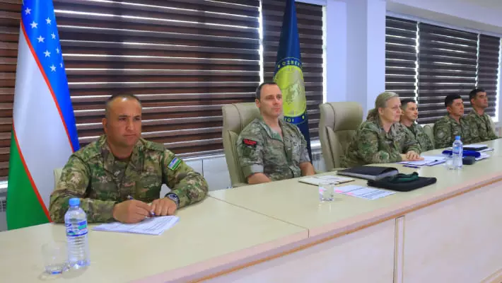 Инструкторы НАТО проведут тренинги для курсантов в Узбекистане