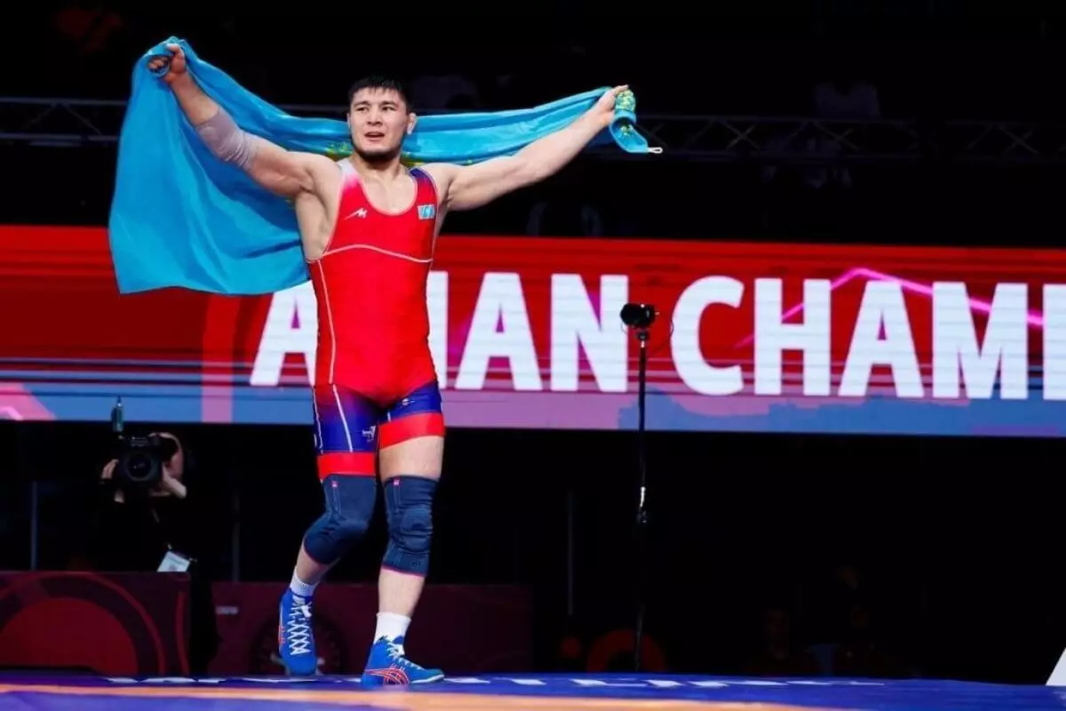 Азамат Даулетбеков доказал, что в Казахстане готовят лучших борцов в мире