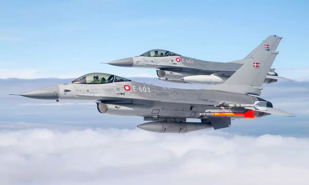 Дания продаст F-16 Аргентине, обогнав Китай и Индию