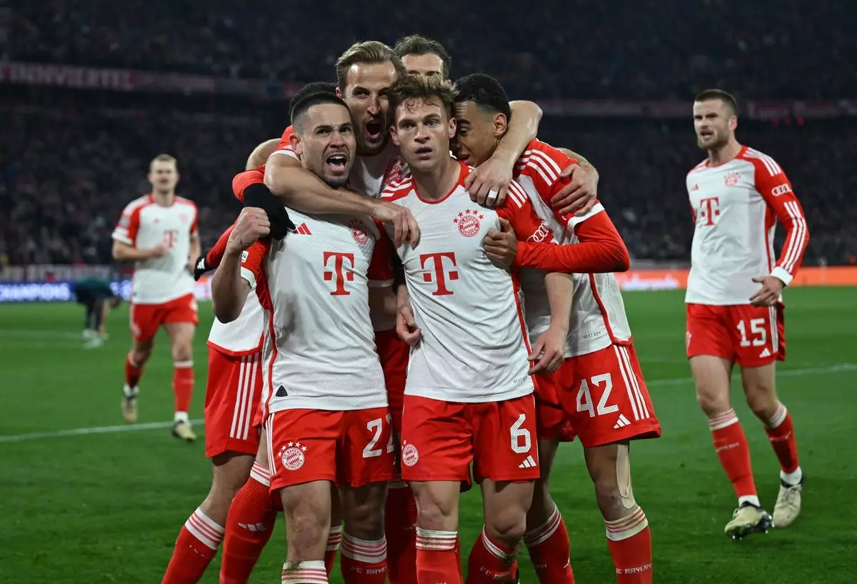 «Бавария» вышла в полуфинал Лиги чемпионов впервые с 2020 года
