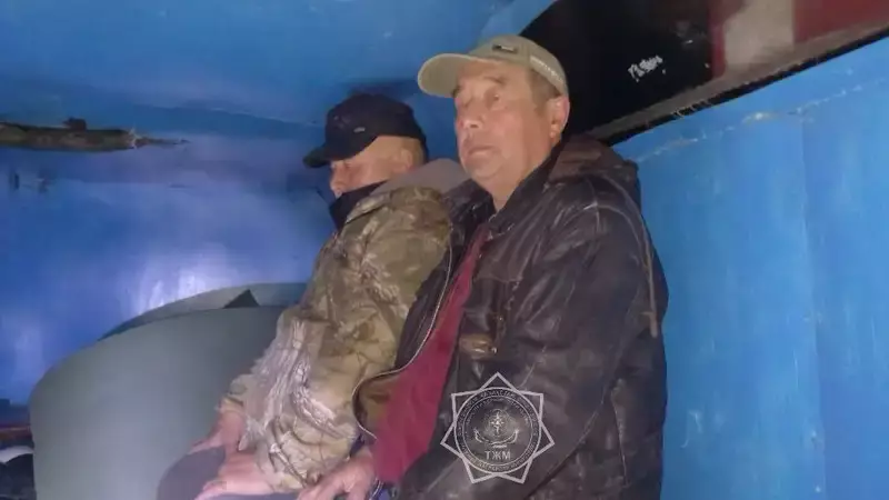 В Абайской области спасли двух мужчин