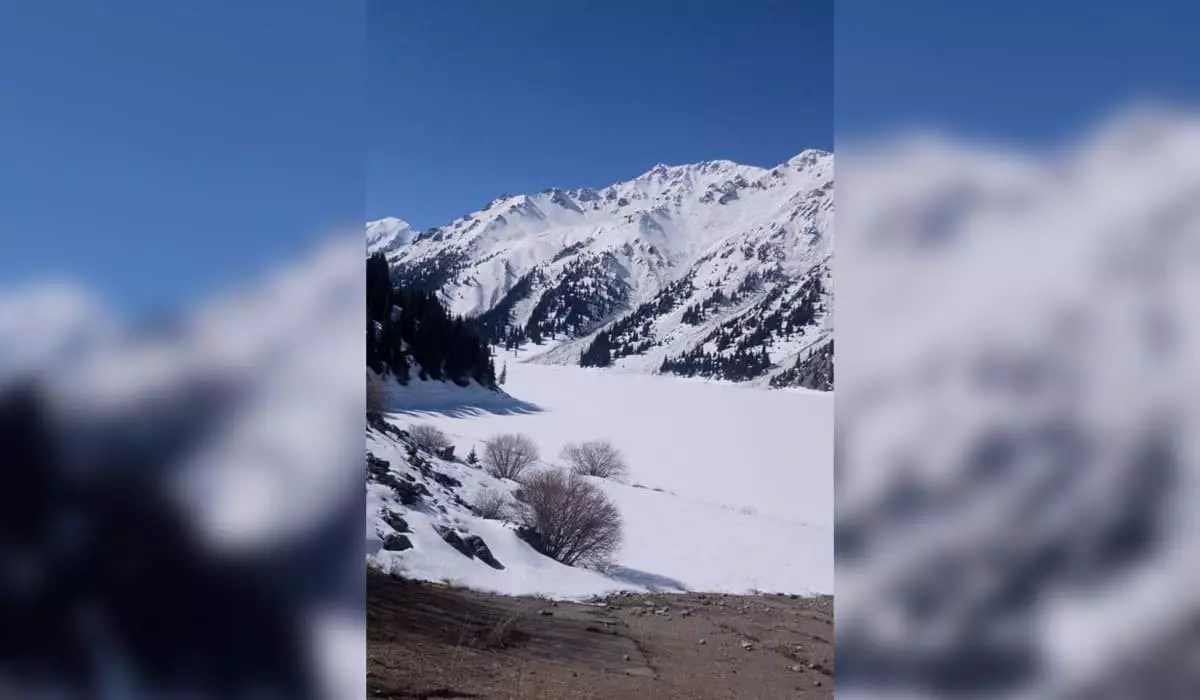 Еще десять лавин сошли в горах Алматы