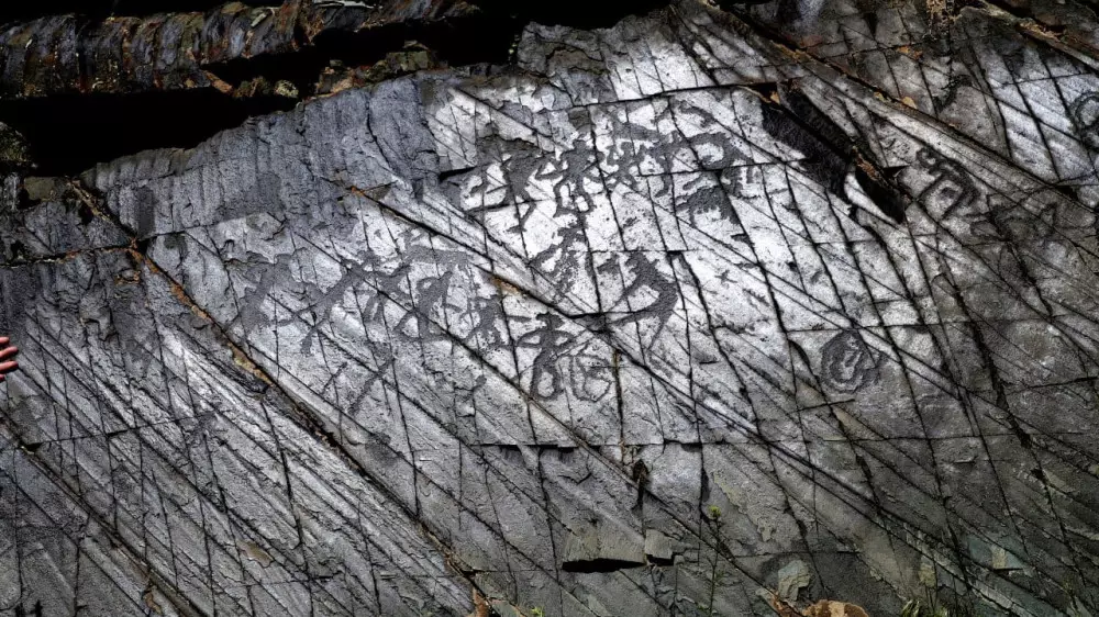 В Жамбылской области обнаружены древние петроглифы