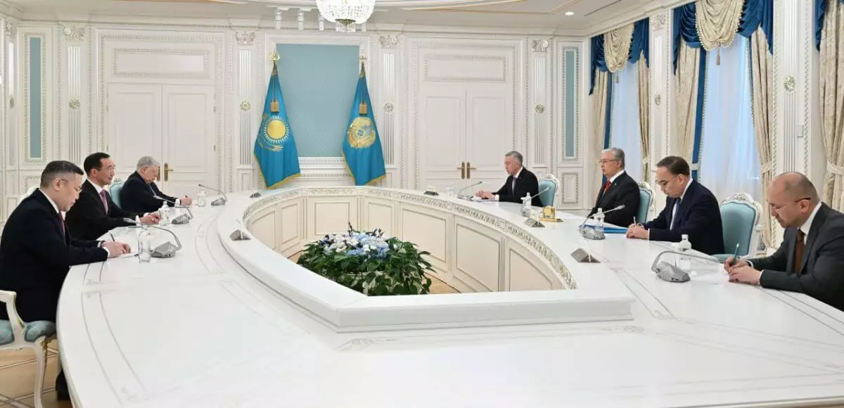 Токаев принял главу Республики Саха