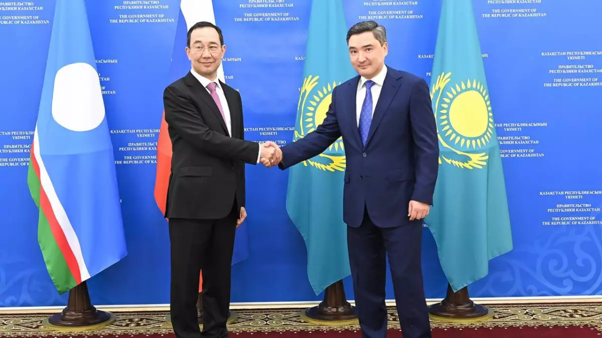 Бектенов и Глава Республики Саха обсудили торгово-экономическое сотрудничество
