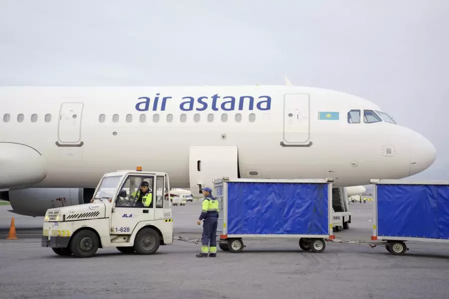 Air Astana тобы 75 тонна гуманитарлық жүкті тегін тасымалдады