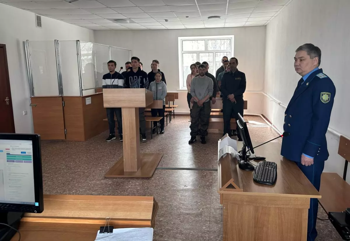 Показательный суд над ворами прошел в селе Акмолинской области