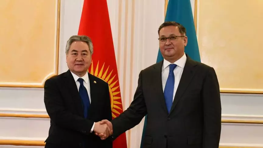 Состоялось заседание Совета министров иностранных дел Казахстана и Кыргызстана