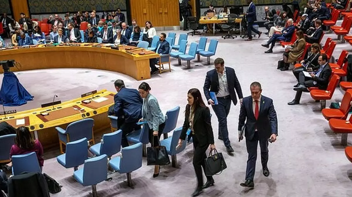 Послы арабских стран покинули зал Совбеза ООН во время речи израильского представителя
