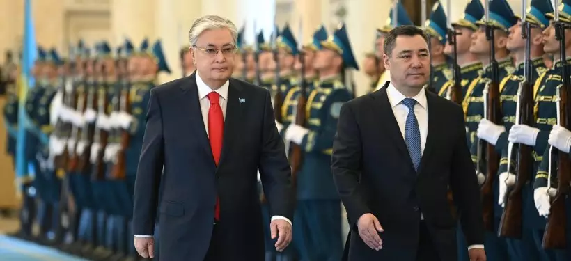 Президент Кыргызстана с рабочим визитом прибыл в Казахстан