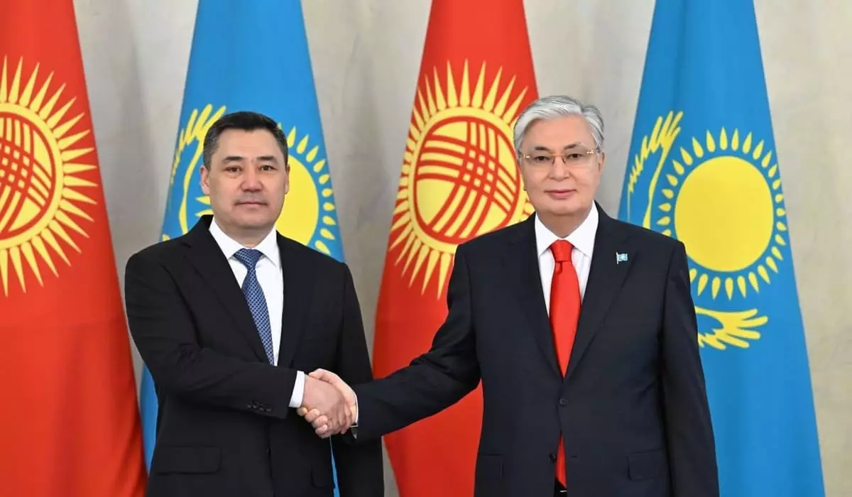 Токаев: Мы заинтересованы вывести казахско-кыргызские отношения на новый уровень