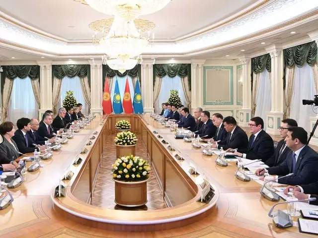 Высший межгосударственный совет Казахстана и Кыргызстана состоялся в Астане 