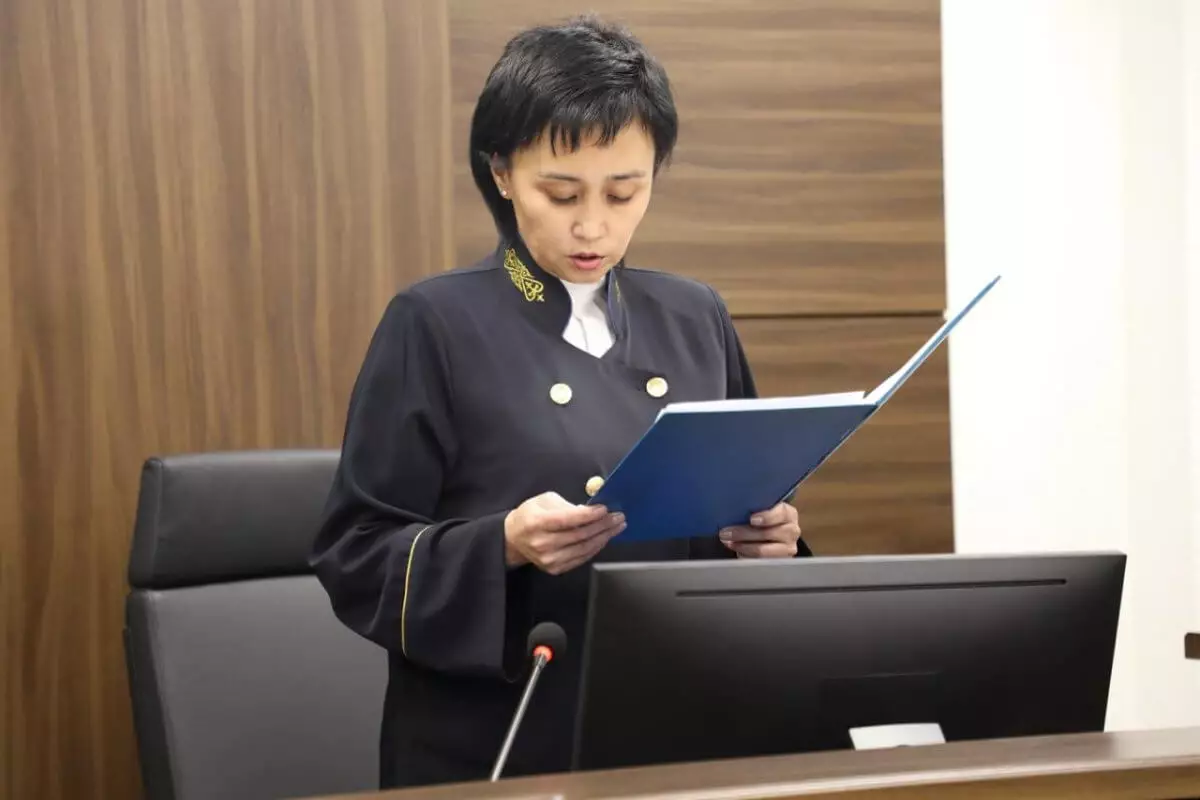 Судья по делу Бишимбаева взята под охрану из-за угроз (ВИДЕО)