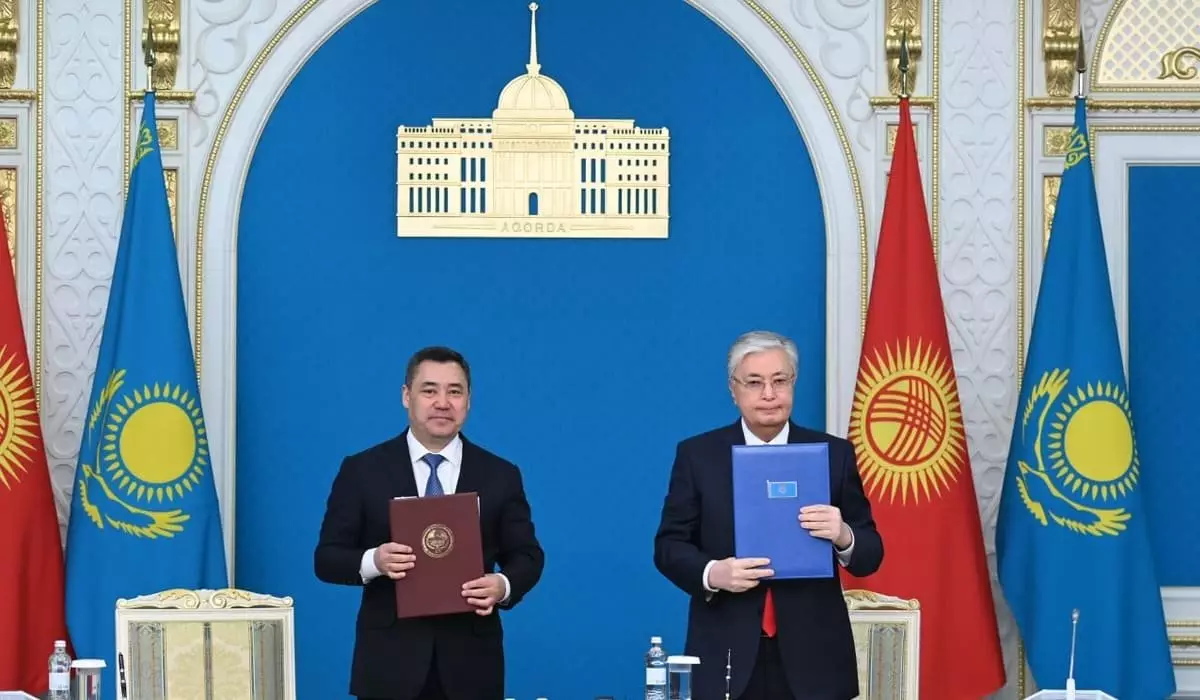 Касым-Жомарт Токаев и Садыр Жапаров подписали исторический документ