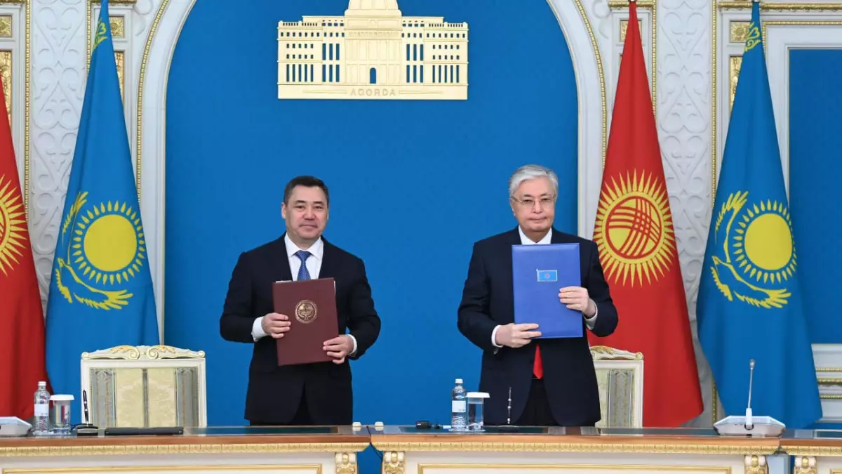 Исторический договор с Кыргызстаном открывает новые возможности — Токаев