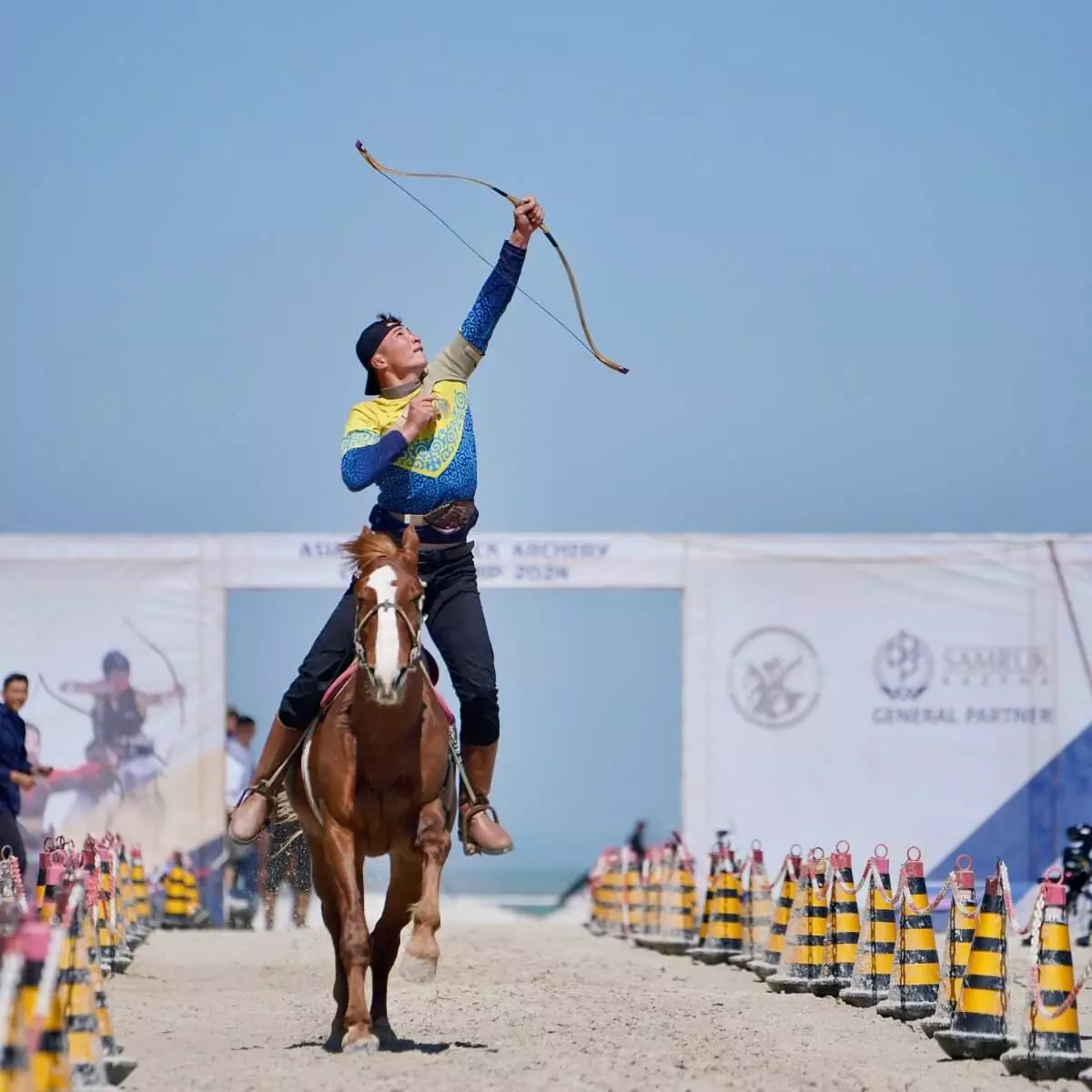 Казахстанский спортсмен стал чемпионом Азии по жамбы ату в тюркском стиле