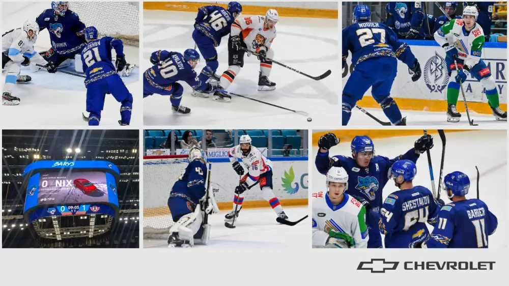 Chevrolet активно поддерживает развитие хоккея в Казахстане