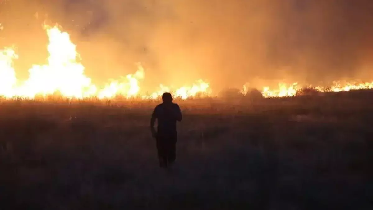 Вслед за паводками Казахстану грозит пожарная опасность