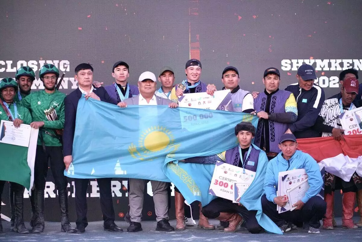 Қазақстандық спортшы жамбы атудан түркі стилі бойынша Азия чемпионы атанды