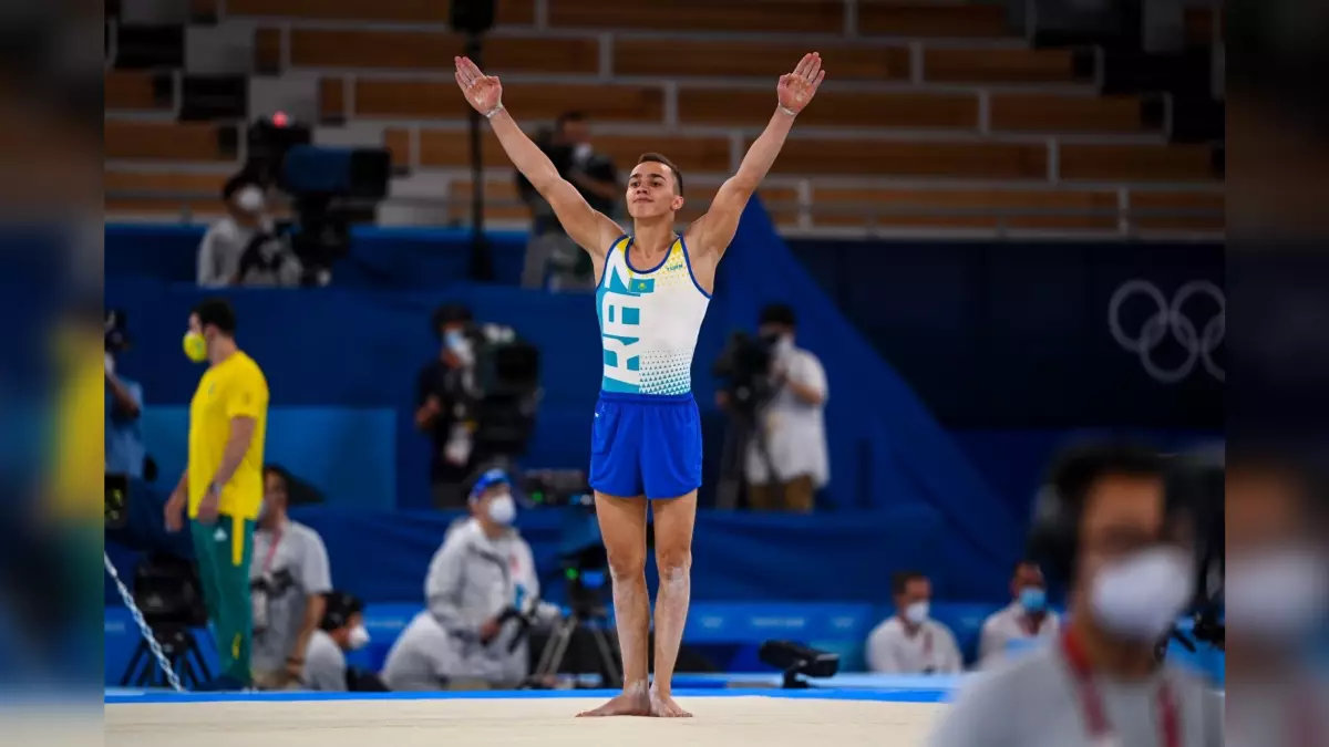 Казахстанский гимнаст стал лучшим на этапе Кубка мира в Катаре