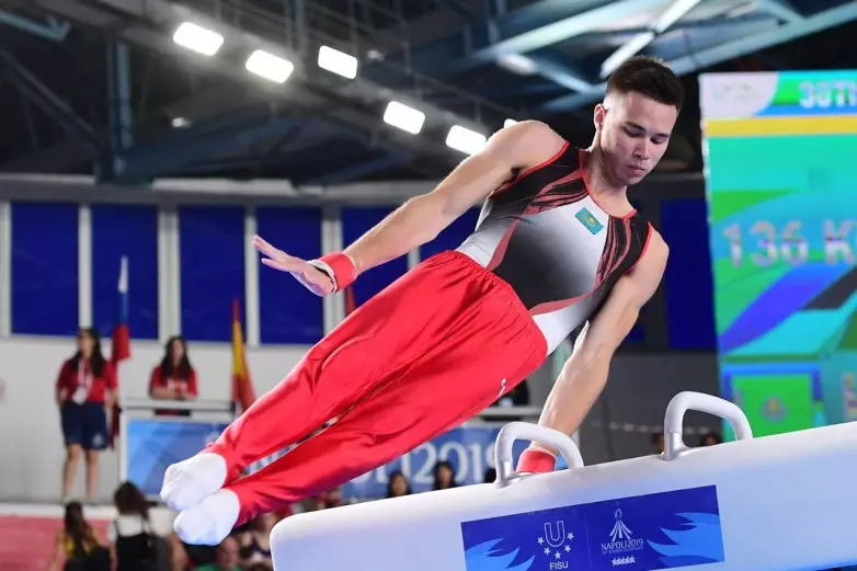 Қазақстандық гимнаст Олимпиада лицензиясын жеңіп алды