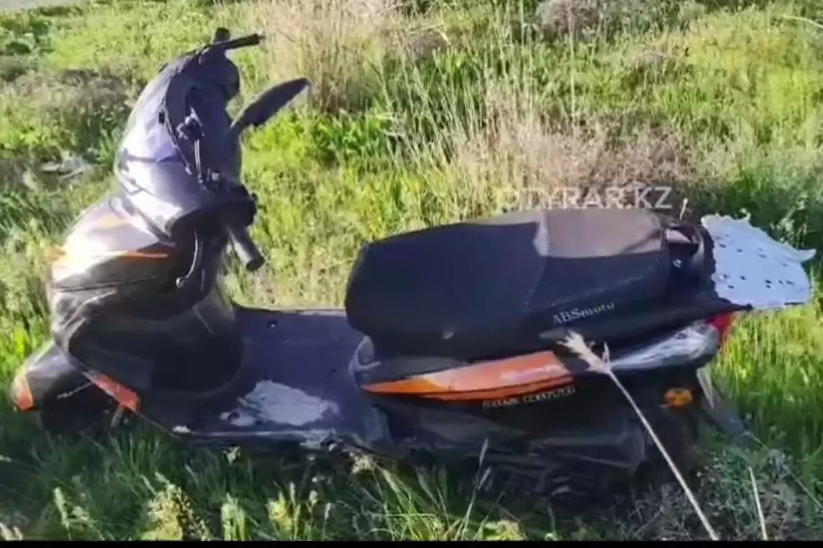 Водитель скутера погиб после столкновения с автобусом в Шымкенте