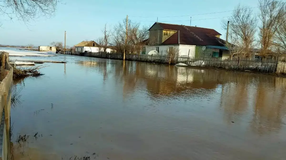 Қостанай облысы: 7 үй мен 17 аула су астында қалған