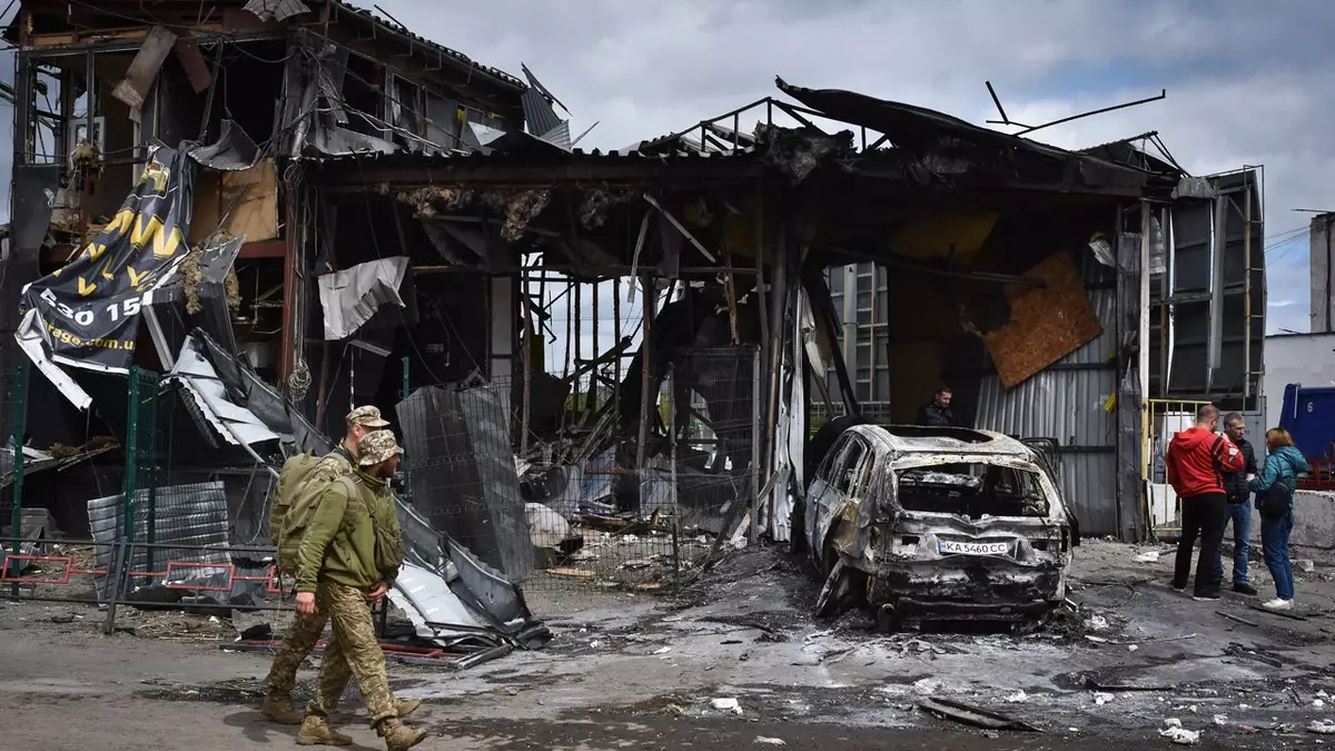Украина утверждает, что сбила российский стратегический бомбардировщик