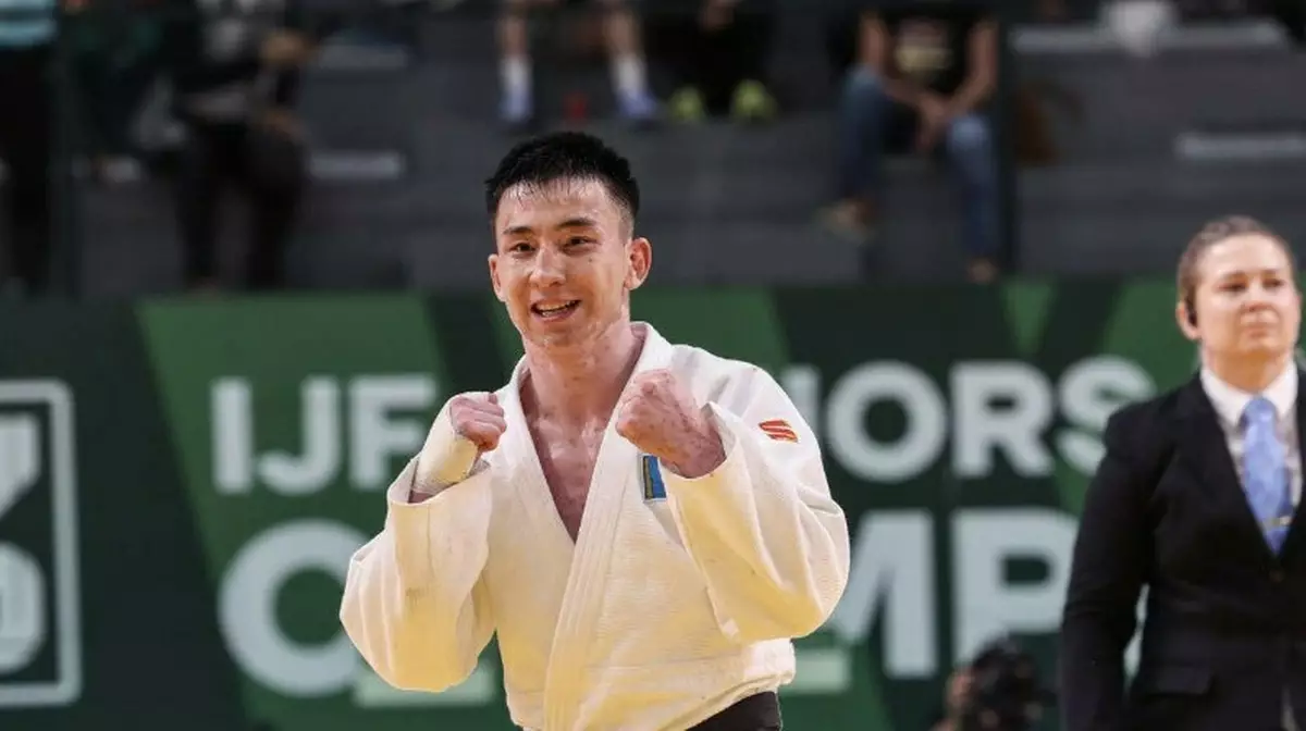 Казахстанец завоевал медаль на чемпионате Азии по дзюдо