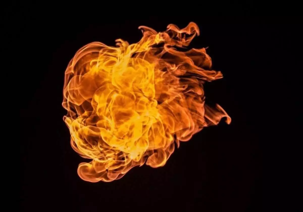 Мусорный полигон горит в Талдыкоргане