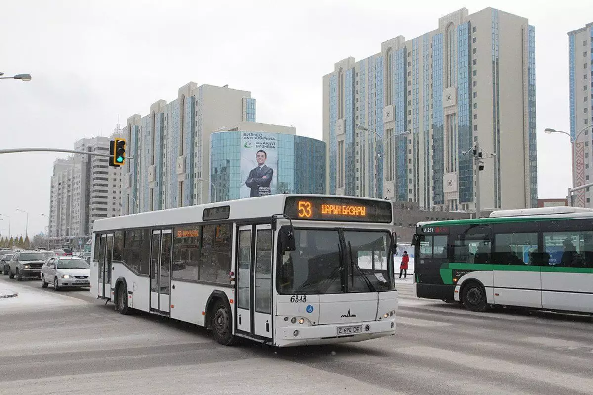 Астанада 9 автобус бағдарының қозғалыс кестесі өзгерді