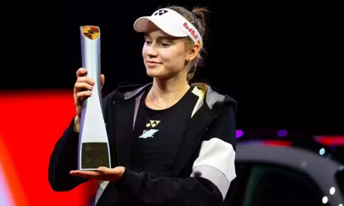 Елена Рыбакина стала второй в рейтинге WTA
