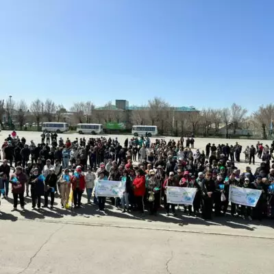 Общими усилиями – неделя «Жасыл аймақ» в Аягозском районе области Абай объединила около 6 тысяч человек
