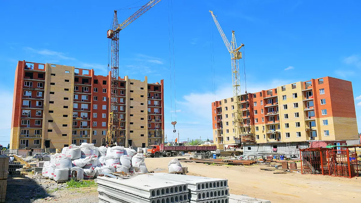 В Казахстане зафиксировано сокращение объёма ввода в эксплуатацию жилья