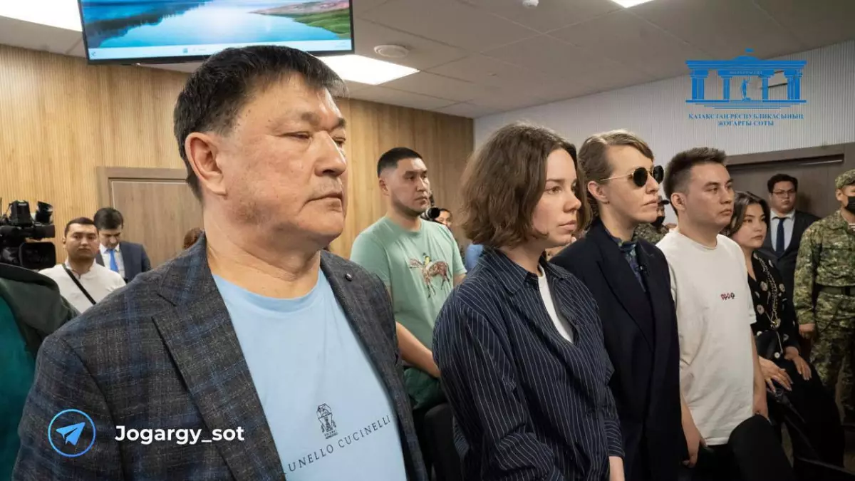 Ксения Собчак приехала на суд по делу Куандыка Бишимбаева