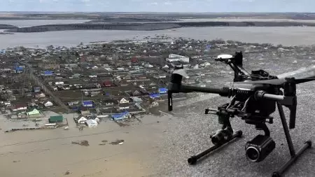 Американские дроны будут доставлять грузы в зоны паводков по Казахстану