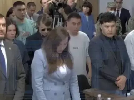 Ксения Собчак приехала на суд по делу Бишимбаева