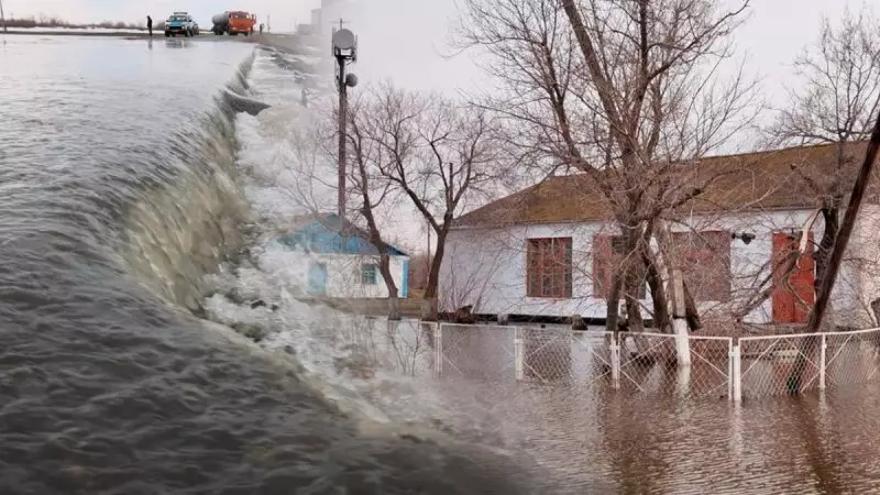 Критическую отметку превысил уровень воды в реке Жайык