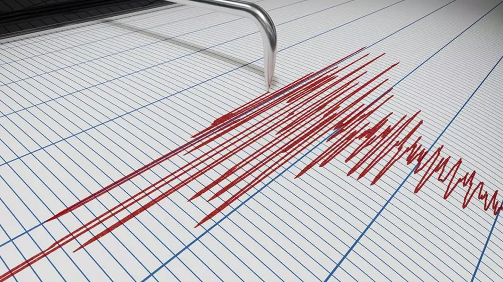 Землетрясение в 4,4 балла произошло ночью близ Каспия