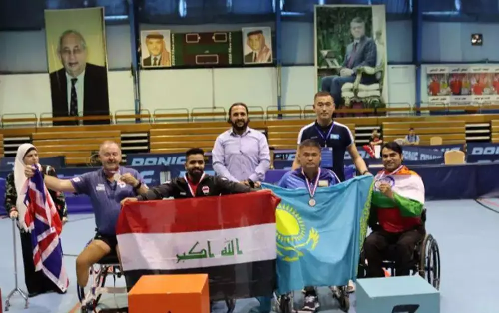 Параолимпийский теннисист из Мангистау завоевал бронзу на чемпионате в Иордании