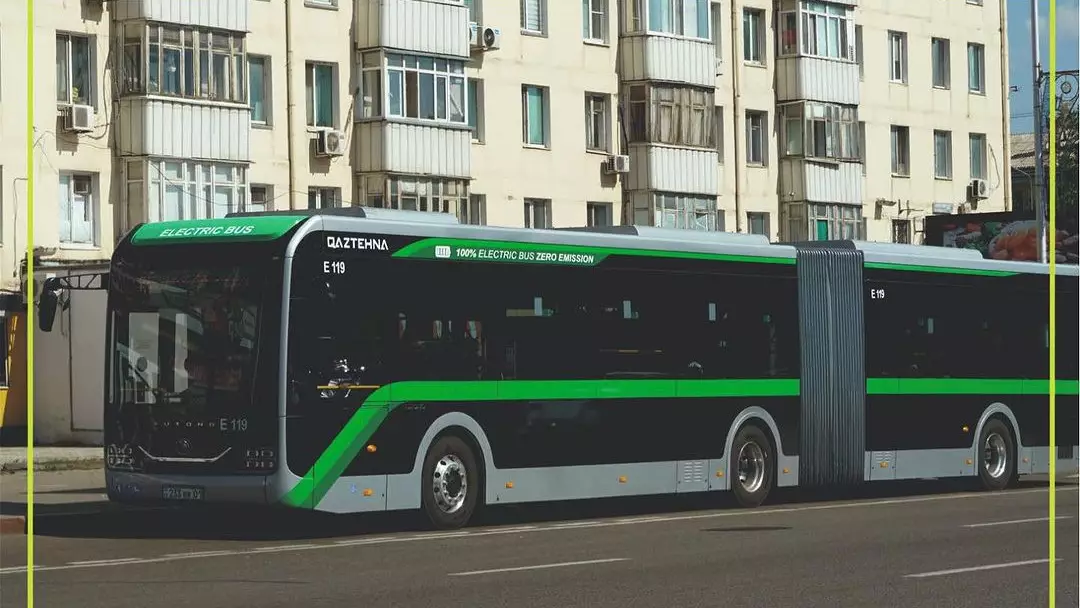 В Астане 40 новых автобусов начали курсировать по городским маршрутам